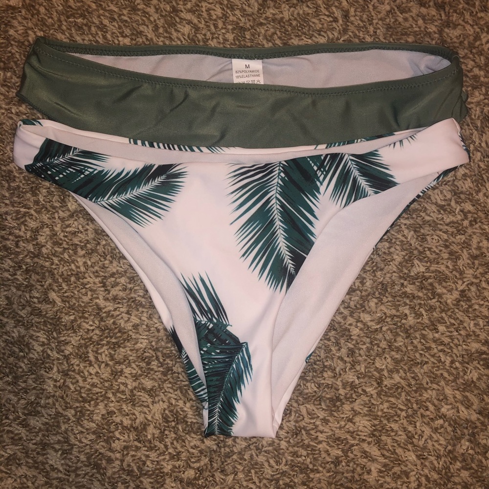 2 for 10 swim suit bottoms size medium